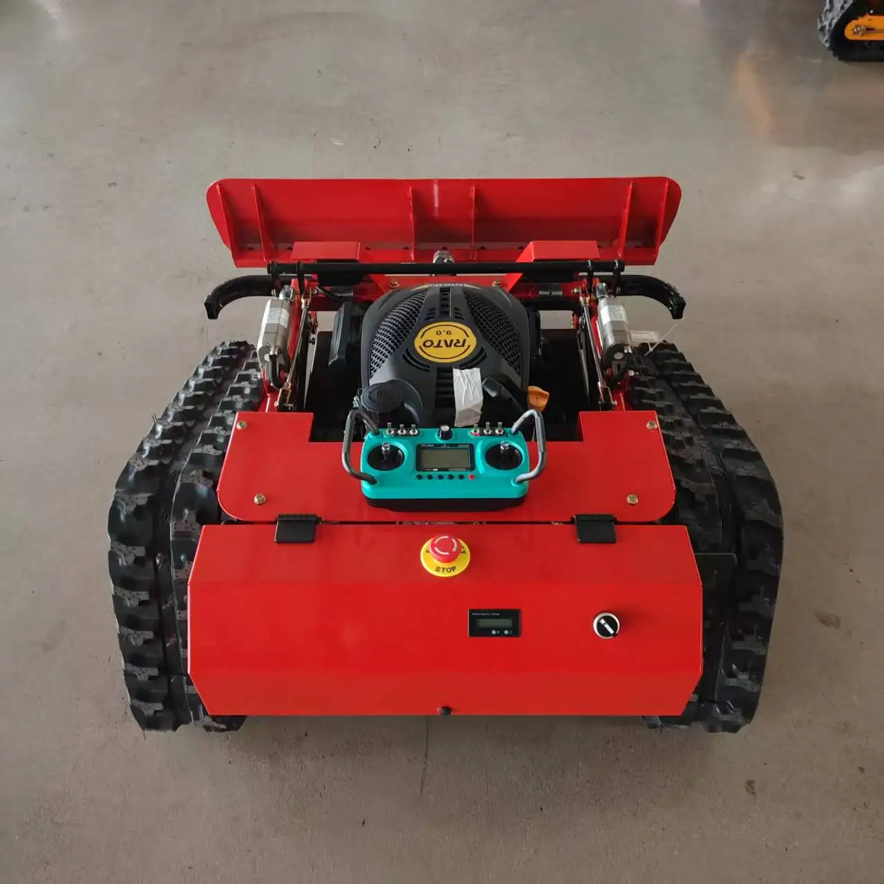 Tosaerba telecomandato da 500 mm - Dispositivo di rimozione automatico delle erbacce da giardino per arrampicata ad alta efficienza per uso domestico Supporto per la spinta della neve