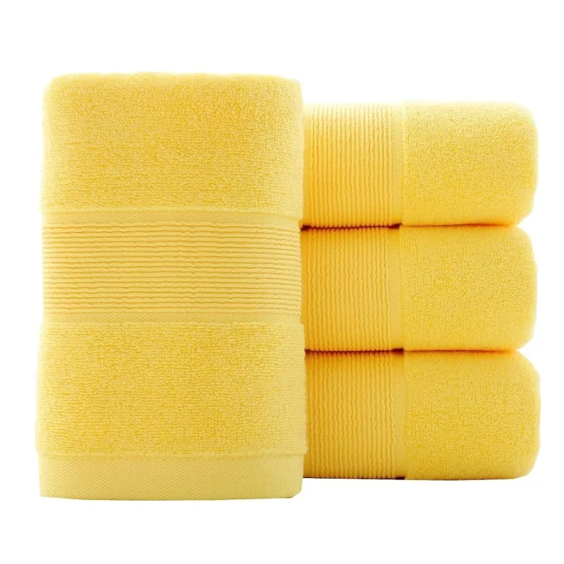 

100% Cotton Hand Towels 2 Pack Salon Thick Bath Towel Gym Towel Face Cloth Soft and Absorbent Washcloths Set for Home Bathroom