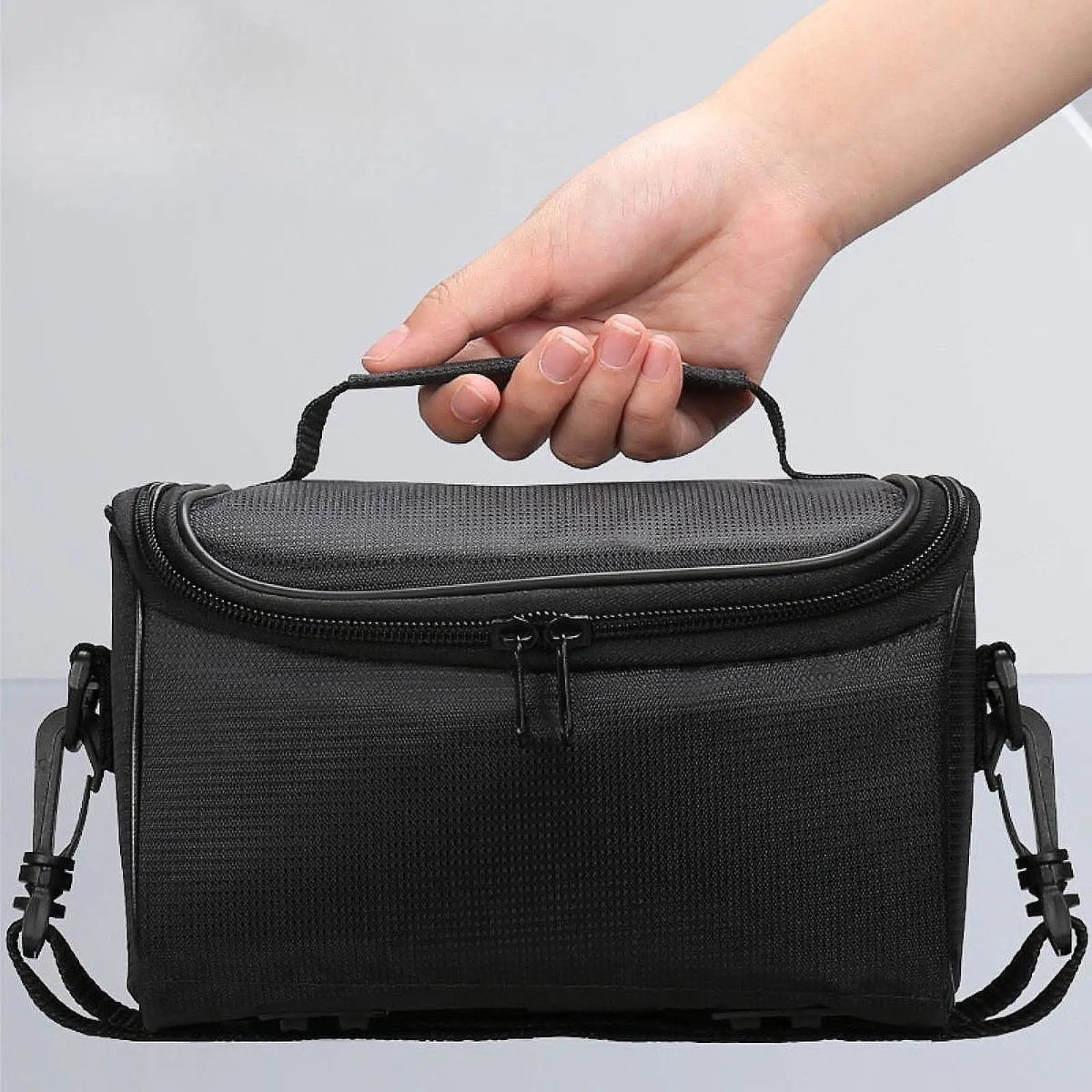 ファイバ融着接続機ツールバッグ、オーガナイザー、調節可能なショルダーストラップ、光ファイバツールバッグ、ケーブル修理キットバッグ（光ファイバケーブル用）