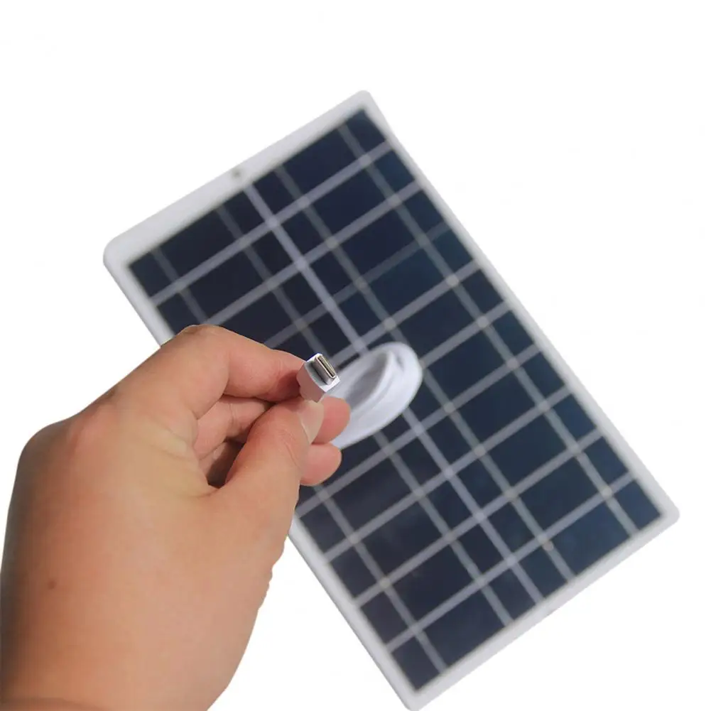 Solar Panel 10w Solar Charging Panel Ip65 Waterproof Solar Power Supply Overcharge Protection Security Camera Surveillance