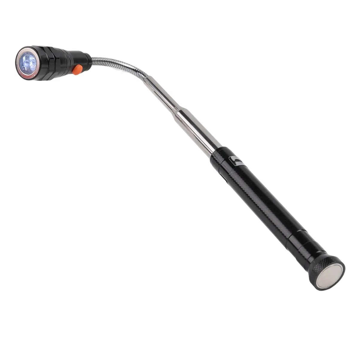 【~ NEW A43I】Magnetic Pickup Tool for Men - Telescopic Magnet with LED Flashlight and 22Inch Telescopic Neck - Tool Gift for Dad