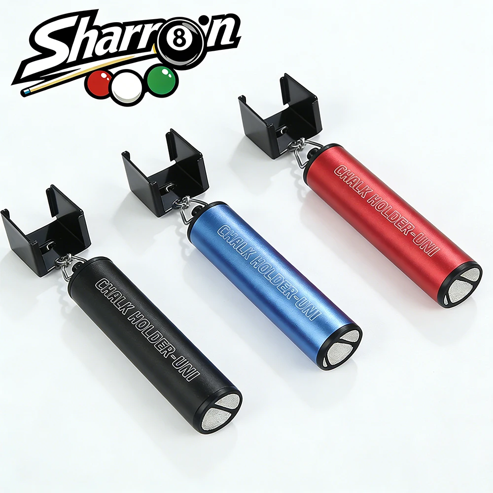 

New Design 4 in 1 Billiard Chalk holder, Pool Cue Tip Shaper with Repair Tool, Cue Tip Storage, and Billiard Chalk Holder