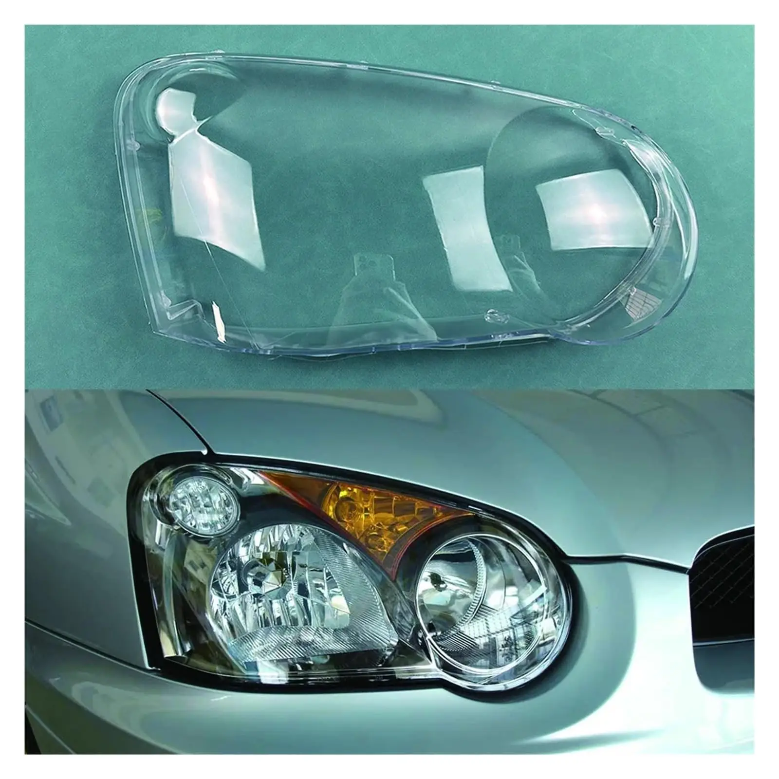 For Subaru Impreza 2003-2005 Front Headlight Lens Cover Headlamp Transparent Cover Lamp Shade Headlight Shell Lampshade Lens image 3
