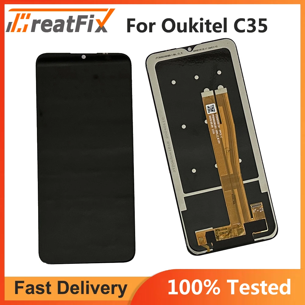 LCD Dispaly Screen For OUKITEL C35 C36 LCD Repalcement 100% Tested Well Guarantee Work New Screen For OUKITEL C36 LCD