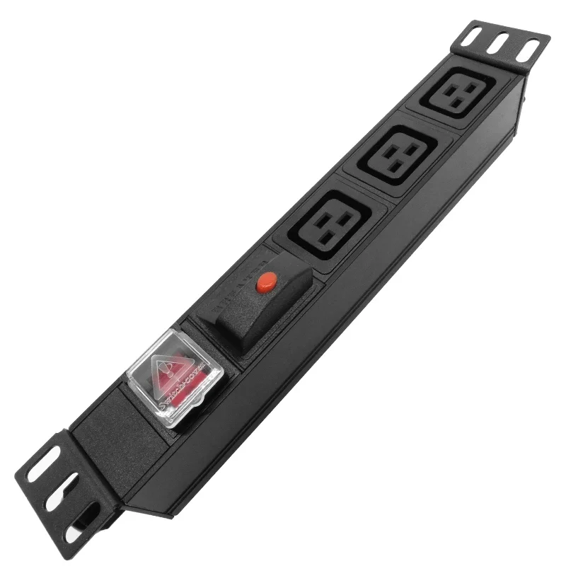 

PDU power strip network cabinet rack C19 socket US/EU/AU/UK/C20/Israel plug 3AC with overload protection 2-meter wire socket