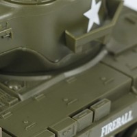 Heng Long 1/30 RC Battle Tank Infrared Combating Pershing M26 3841-02 2.4G Remote Control Model Panzer Vehicle Toys TH23639