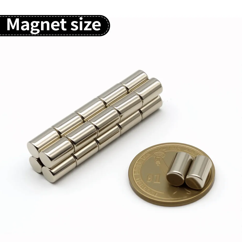 6x10mm Super Strong Neodymium Magnet N35 NdfeB Permanent Magnetic imanes Round Powerful Magnets Refrigerator Magnet
