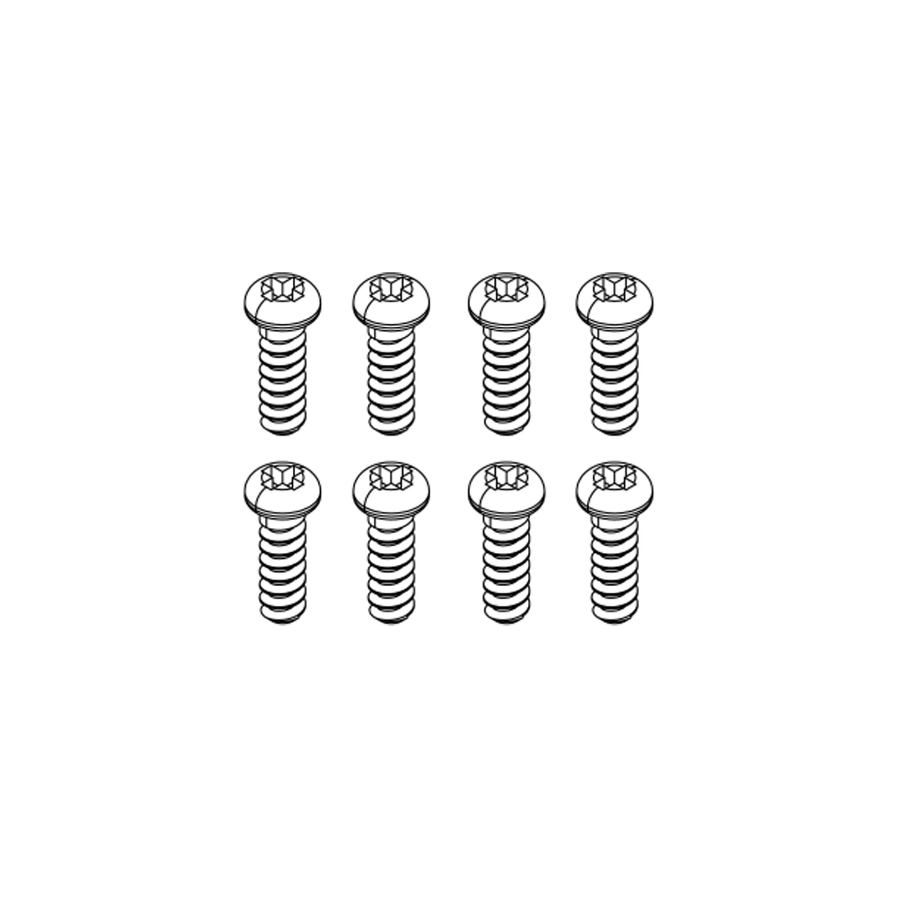 N517B-M06194 Button Head Cap Tapping Screws