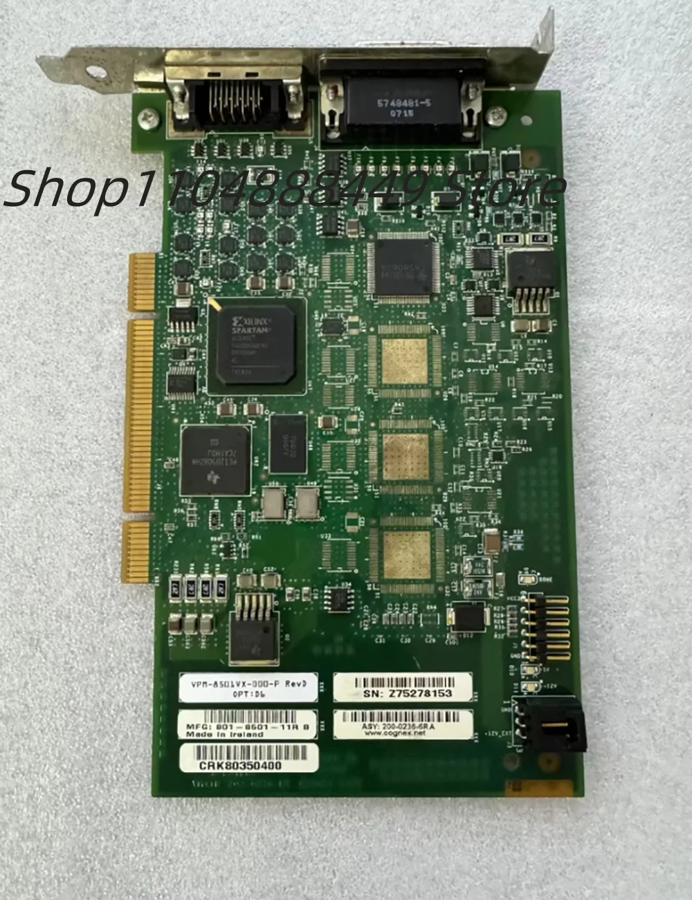 

VPM-8501LVX-000-P REV D Плата карты