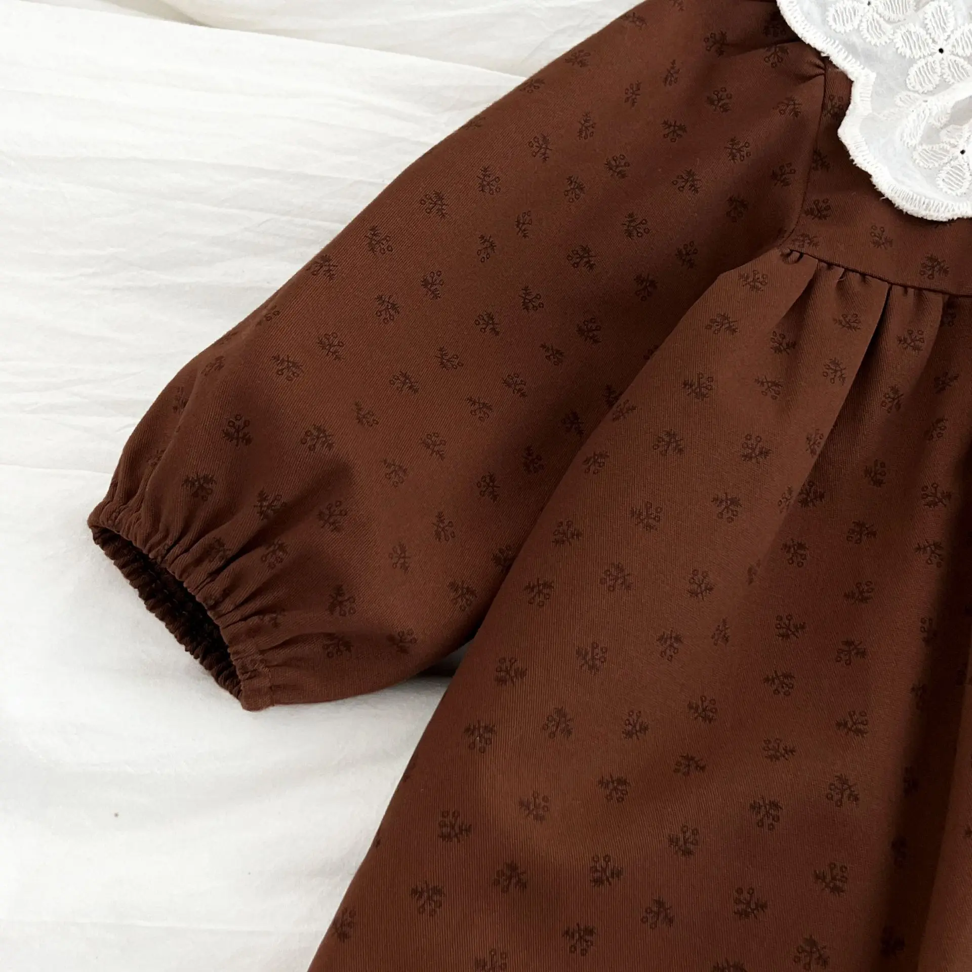 2023 neue Herbst Baby Mädchen Kleid 2-6Y Baby Mädchen Party Geburtstag Kleid Frühling Lange Ärmeln Spitze Baby Mädchen Kinder Prinzessin kleid – Detail 13