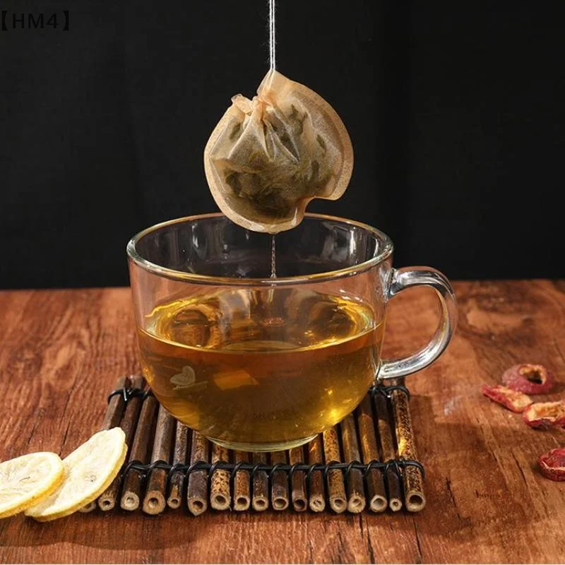 [-HM4] أكياس الشاي القابل للتصرف أكياس الشاي متعددة الحجم أوراق الشاي فضفاضة فارغة كبيرة المعطرة كيس مزموم برباط أكياس تصفية القهوة المثلجة