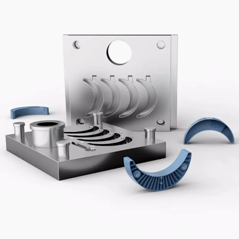 

Rapid Prototype Injection Molding for Plastic Injection Efficient Molding of Multi-Cavity Arc-Shaped Components