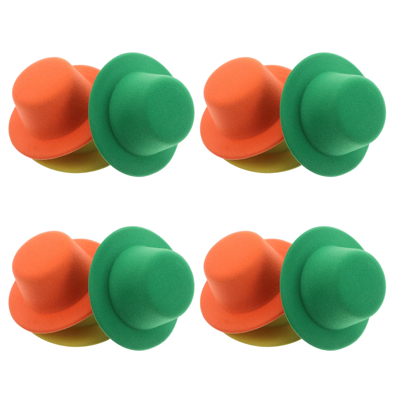 12-pezzi-mini-fermagli-per-capelli-a-cappello-a-cilindro-per-bambini-leggeri-in-tessuto-a-becco-d'anatra-accessori-per-feste-a-tema-western-artigianato-di-halloween