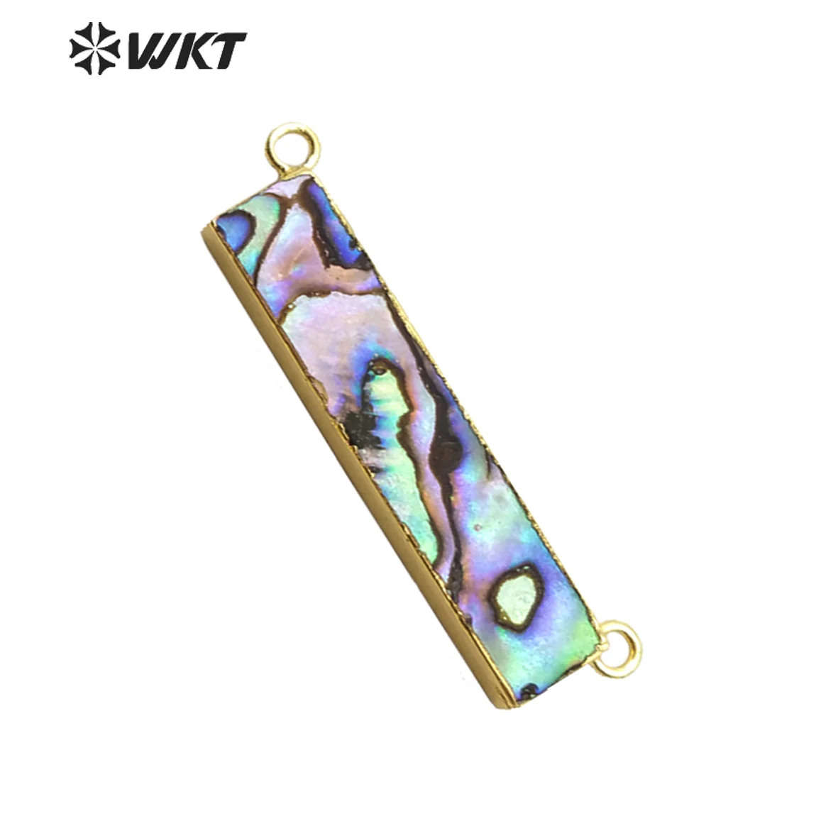 

WT-P1261 WKT Wholesale New Arrival Fashion Natural Shell Jewelry Rectangle Shape For Necklace Elegant Pendant Accessories