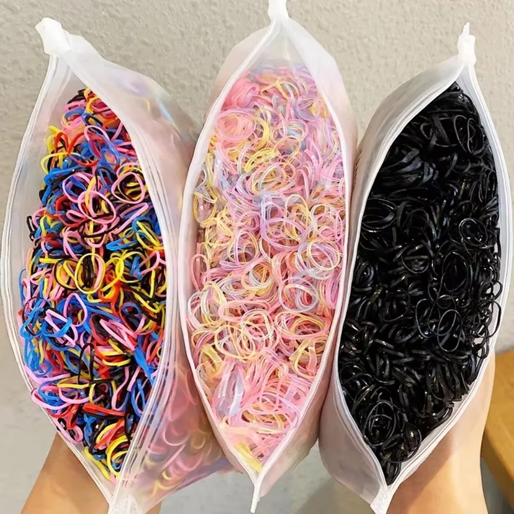 

Small Size​​ Disposable Rubber Bands​​ ​​Non-Slip ​​Rubber Material​​ ​​Scrunchie Hair Bands​​ Elastic Soft