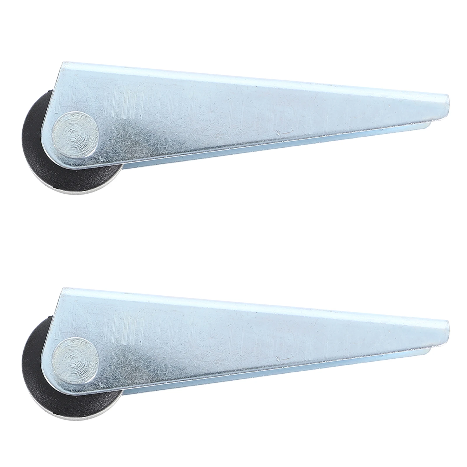 

2 Pcs Furniture Roller Wheels Repair Sliding Door Rollers Replacement Durable Iron PP Material Silent Operation Table Leg