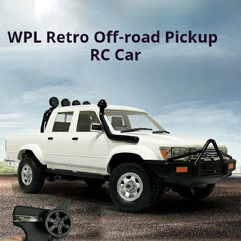 Wpl D64 Rc Car Pickup 4wd Off Road Vehicle 2wd High Speed Drift Remote Control Crawler Model For Adult Hobby