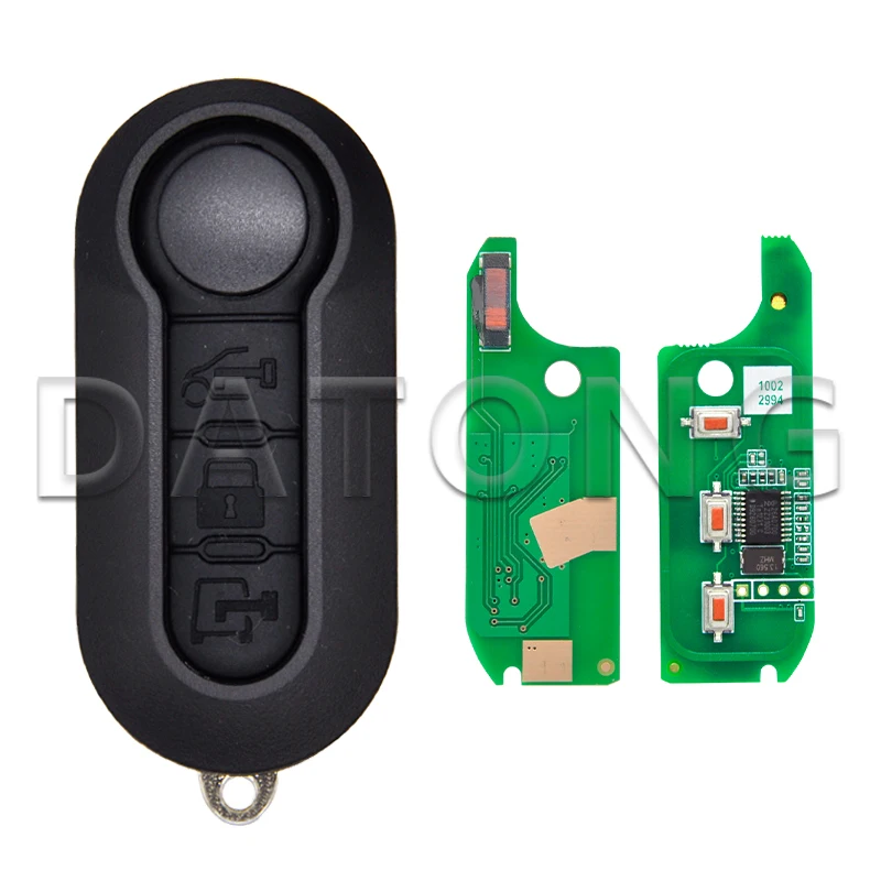 Datong World Marelli/Delphi RX2TRF198 PCF7946 433MHz Auto Afstandsbediening Sleutel Voor Fiat 500L Ducato Citroen Jumper Peugeot boxer 2008-2015