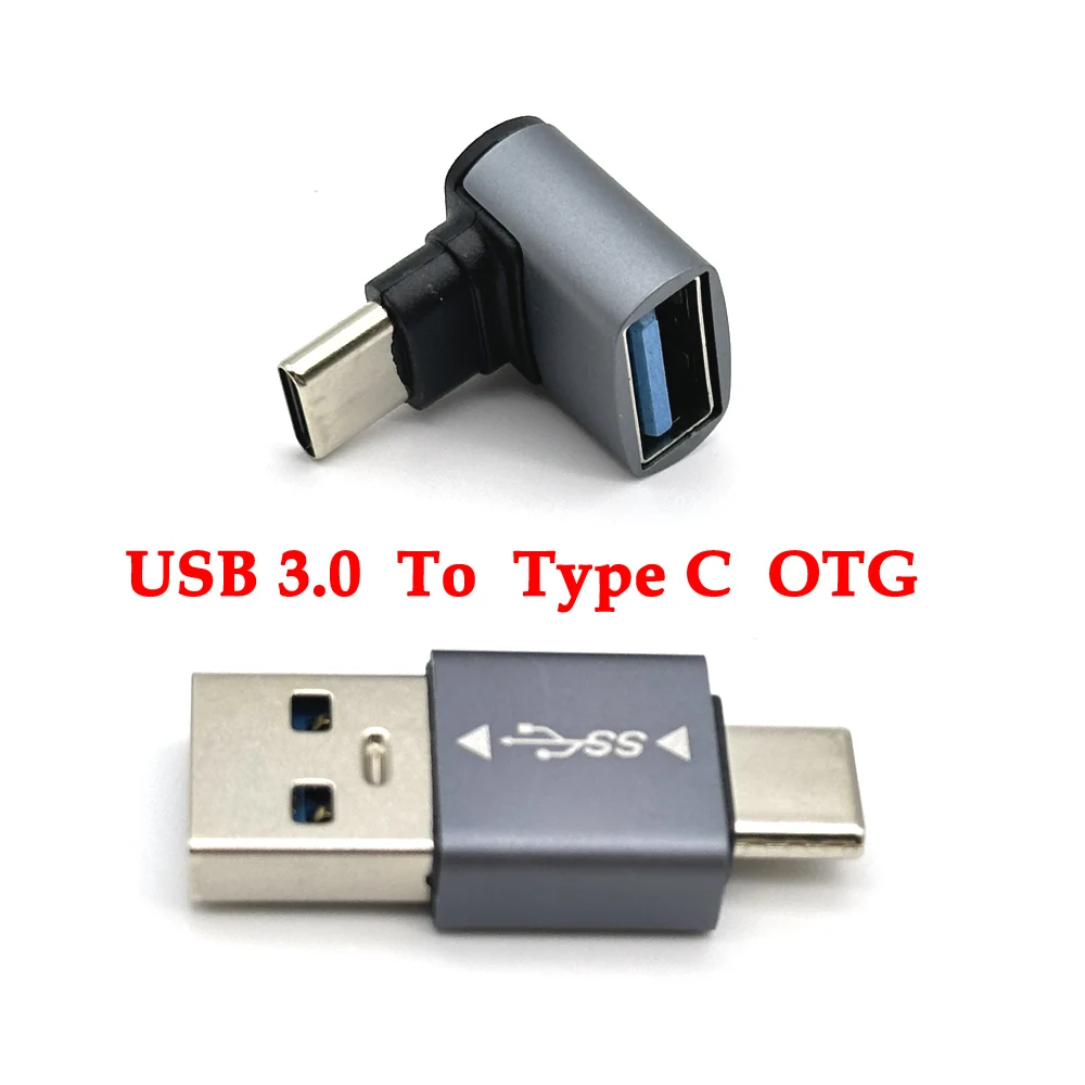 1/10PCS USB 3.0 To Type C OTG Charger Adapter Connector Type-C to USB Male To Type-c Adapt Converter for PC MacBook Car USB ipad