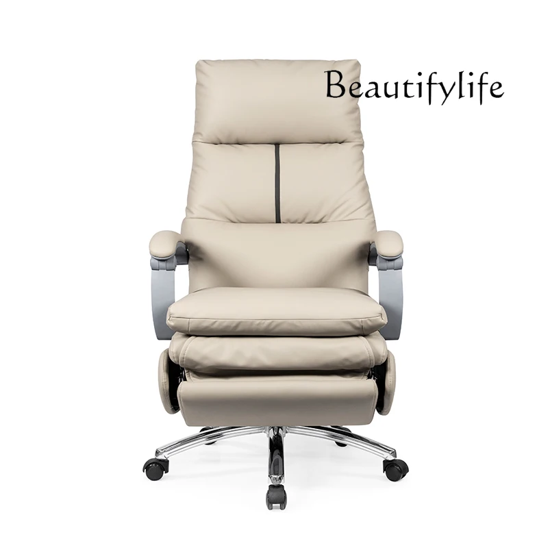 Electric boss chair reclining and lifting ergonomic chair comfortable massage office chair