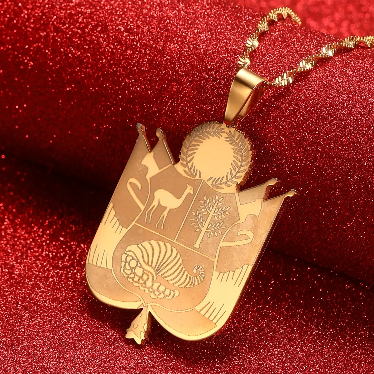 Peru Pendant Necklaces for Women Men Jewelry Peruvian