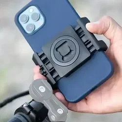 Universal Phone Back Clamp For Motorcycle Car Bicycle MTB Connect Mobile Phone Adapter Interface Clip Compatible TPSFR Sadione