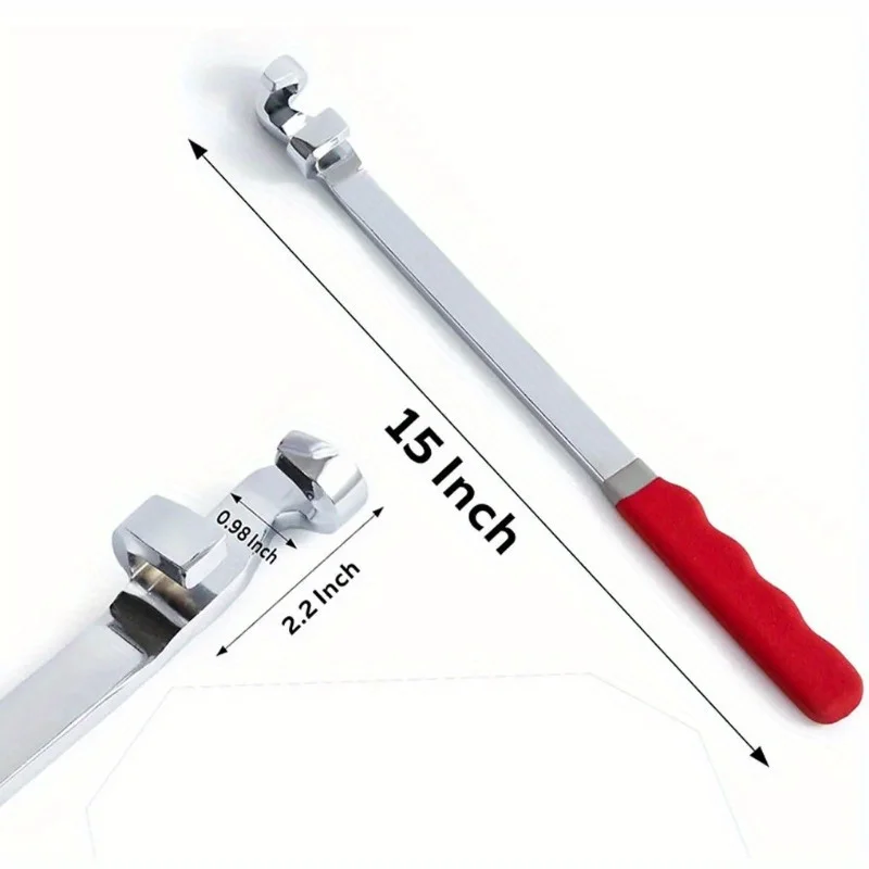 

1Pc Adjustable Spanner Extension Lever Chrome Vanadium Steel with Ergonomic Grip for Increased Torque Dropshipping