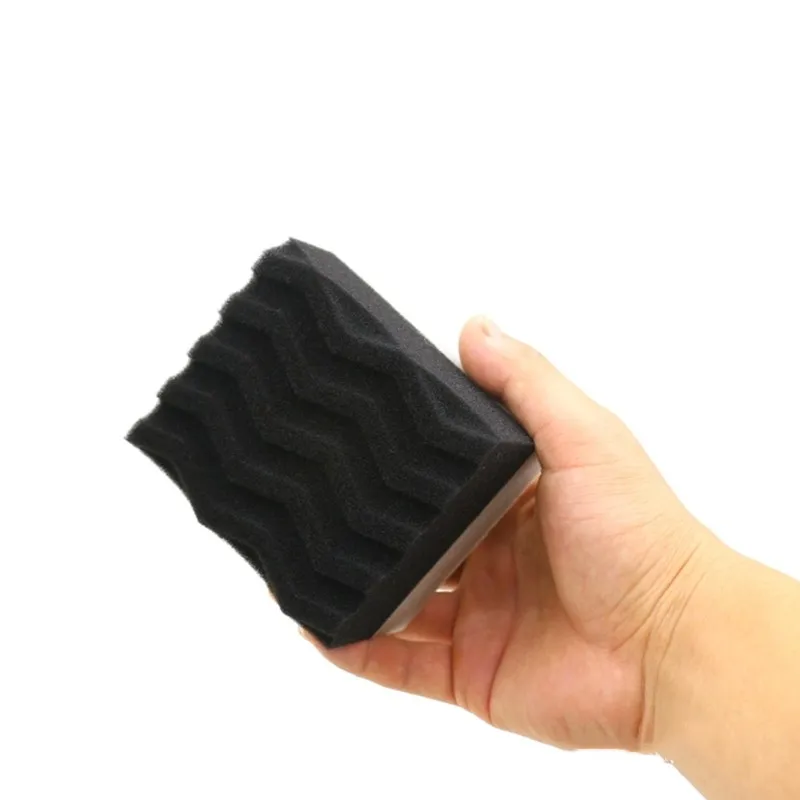 Car Polishing Waxing Sponge applicator car detailing hand tire wax sponge High Density Foam Sponge For Auto