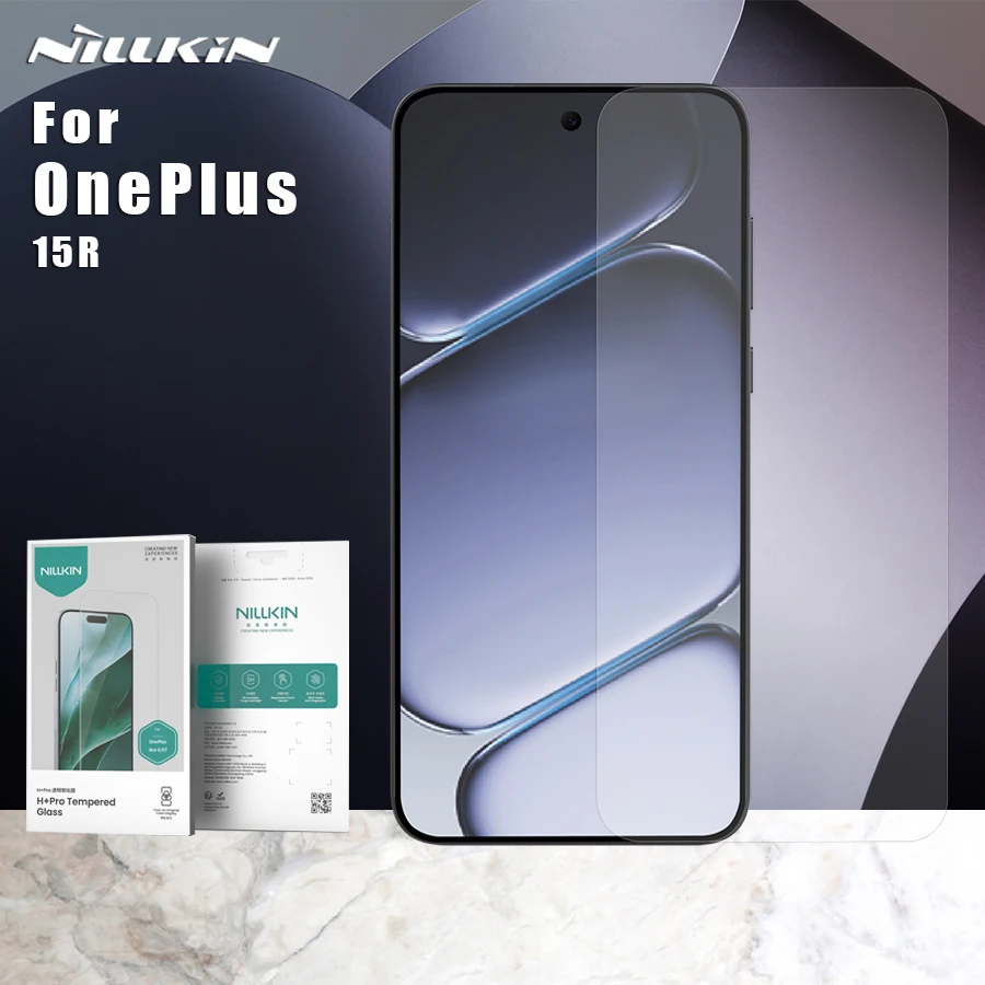 

For OnePlus 15R glass Nillkin Amazing H+PRO 2.5D 9H Tempered Glass Film Anti-Explosion Screen Protector For One Plus 1+ 15R 5G