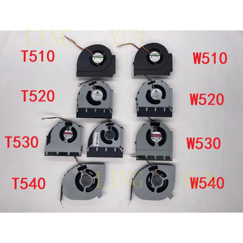 Z  FOR  Thinkpad T510 W510 T520 W520 T530 W530 T540 W540 CPU Cooler FAN