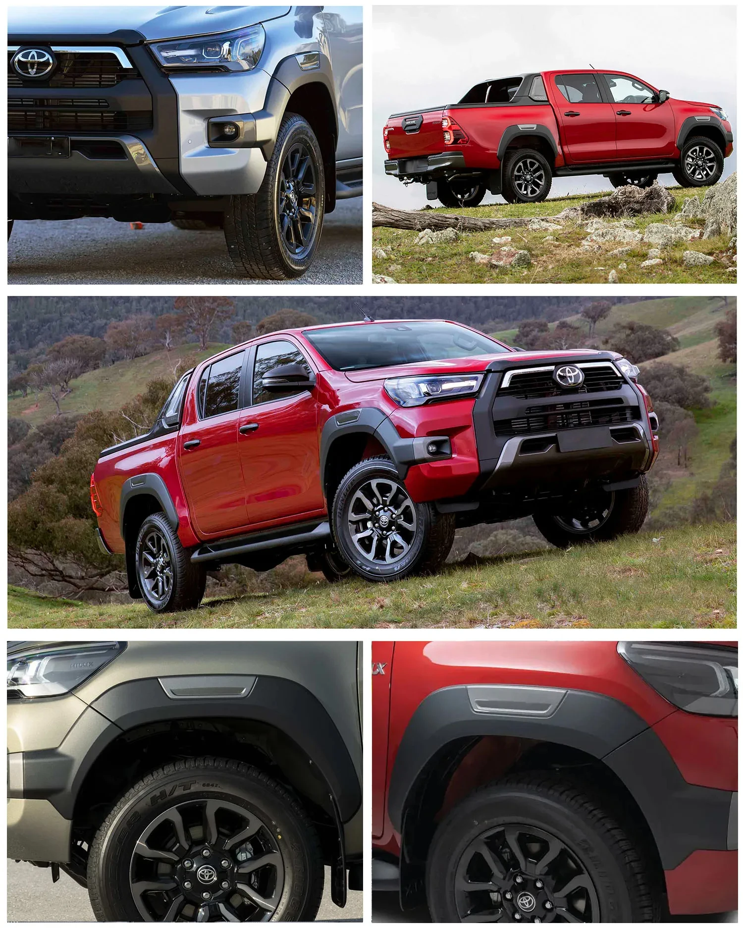 Рисунок 3 - Крылья колесной арки для Toyota