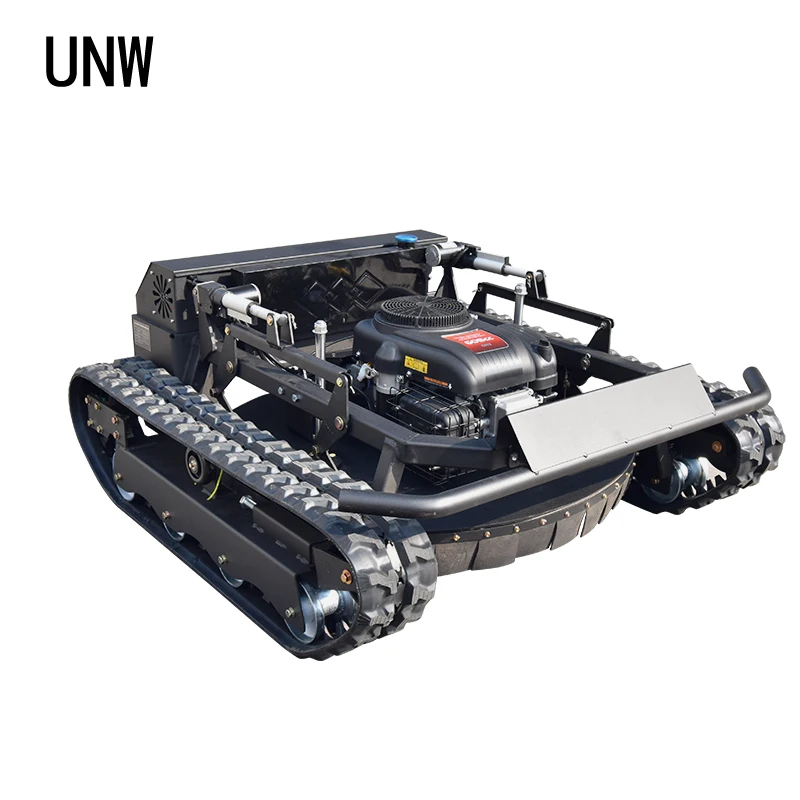 China Made Garden Grasses Riverbanks Mini Electric Crawler Tracked Lawn Mower