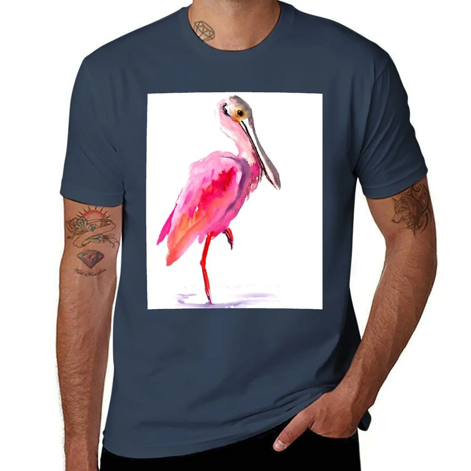 

Roseate spoonbill T-Shirt Construction Work Tee Shirt
