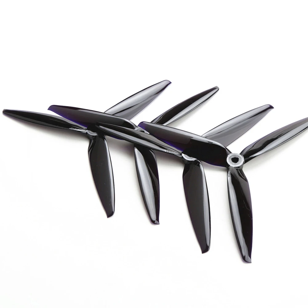 4PCS Tracker 7X4X3 7040 7inch 3 Blade Propeller (CW+CCW) Poly Carbonate Propeller for 7inch 8inch FPV RC Drone