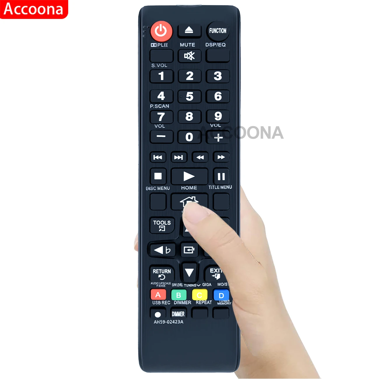 التحكم عن بعد لنظام المسرح المنزلي سامسونج AH59-02423A/ZA دي في دي HT-E350