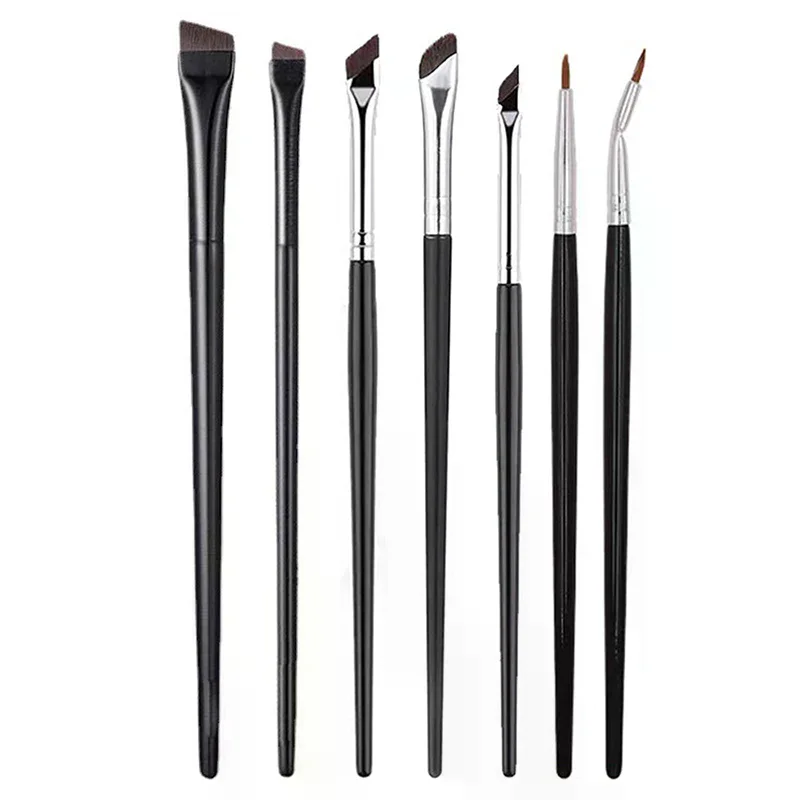 Brow Contour Makeup Brushes Eyebrow Eyeliner Brush Professional Super Thin Angled Liner Eye Brush Make Up Tools