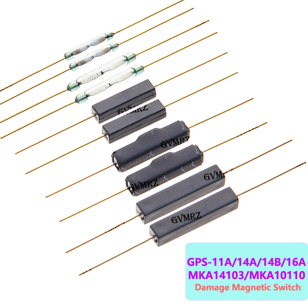 10/5 Peças de Interruptor Magnético (Reed Switch) Série GPS-16A GPS-14A MKA14103 MKA10110 GPS-11A Normalmente Aberto/Fechado