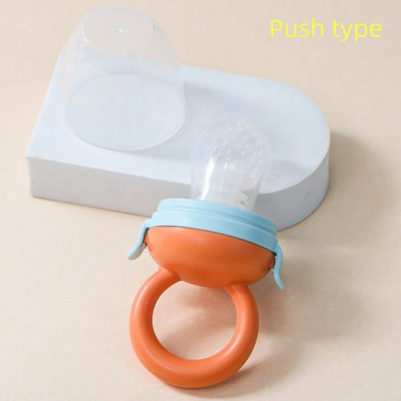 Baby fruit and vegetable Le Baby fruit Complementary food Bite bite le food grade silicone mesh bag baby pacifier