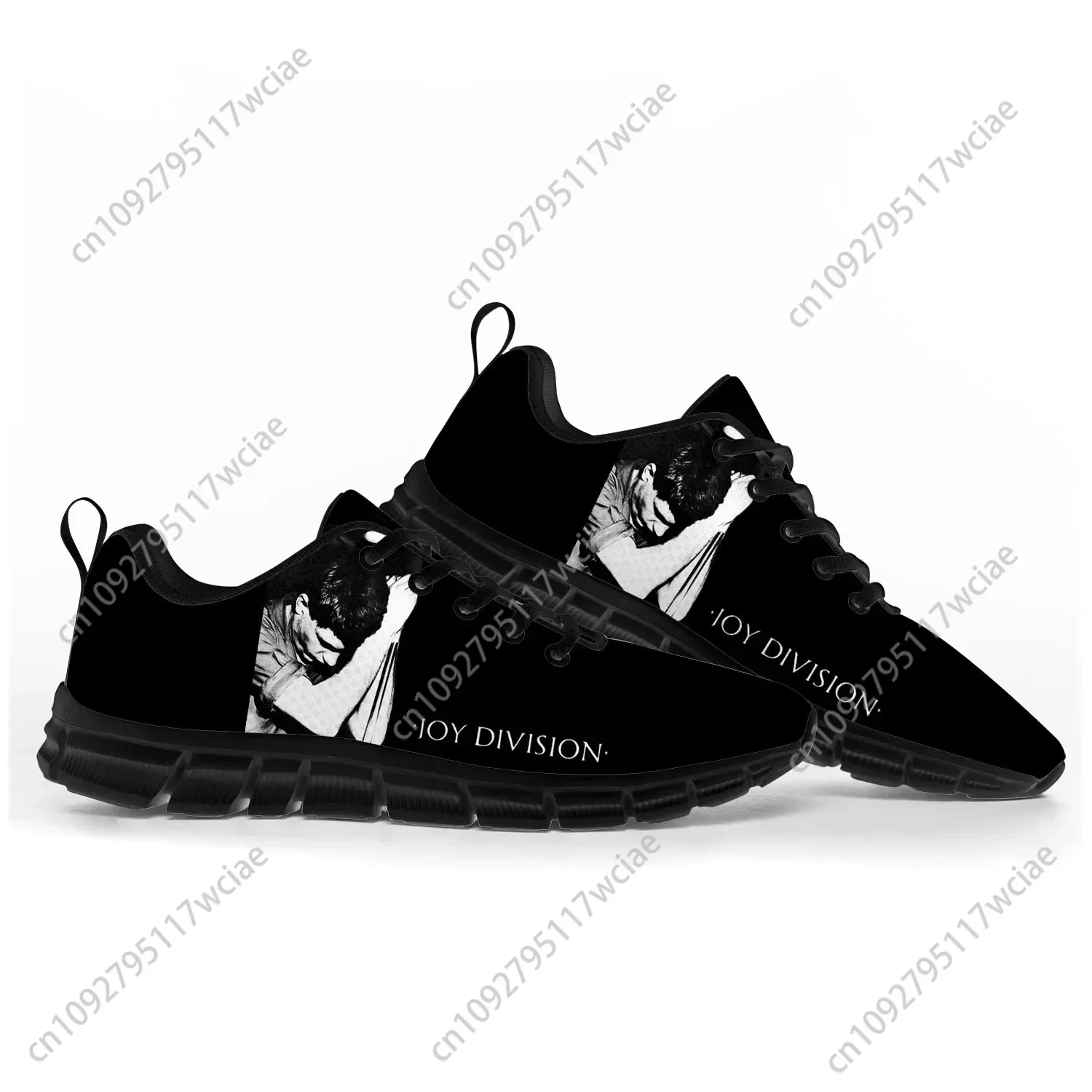 

Joy Division Rock Band Sports Shoes Mens Womens Teenager Sneakers Casual Custom High Quality Couple Shoes Black