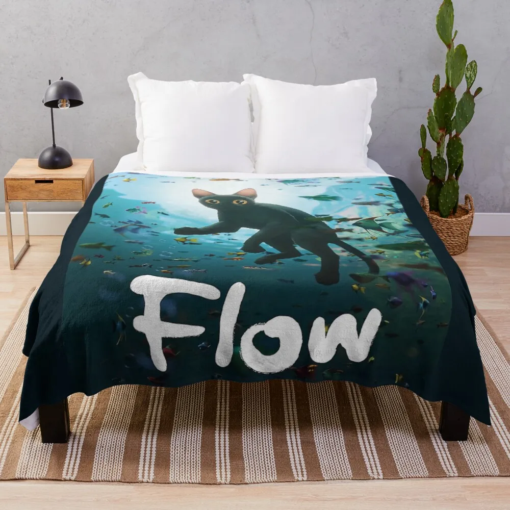 

Flow Movie Throw Blanket