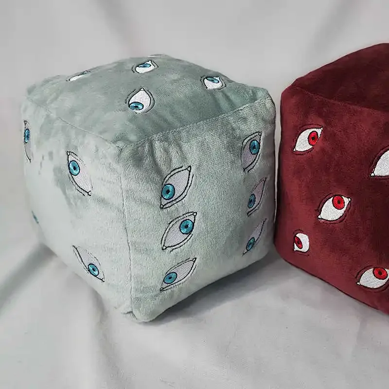 Real Gojo Prison Realm Plush Pillow Anime Jujutsu Kaisen Stuffed Cushion Geto Decorative Throw Pillow Sleep Back Cushion Decor