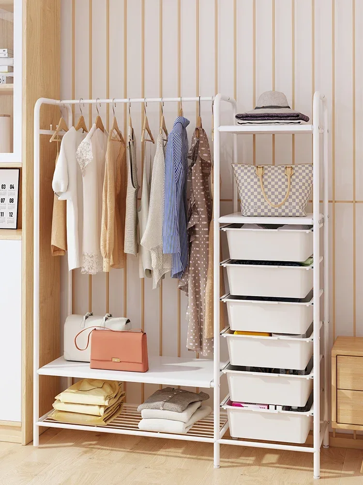

Aesthetic Clothes hangers, floor to ceiling, bedroom racks, hangers, drying racks, storage cabinets, coat racks