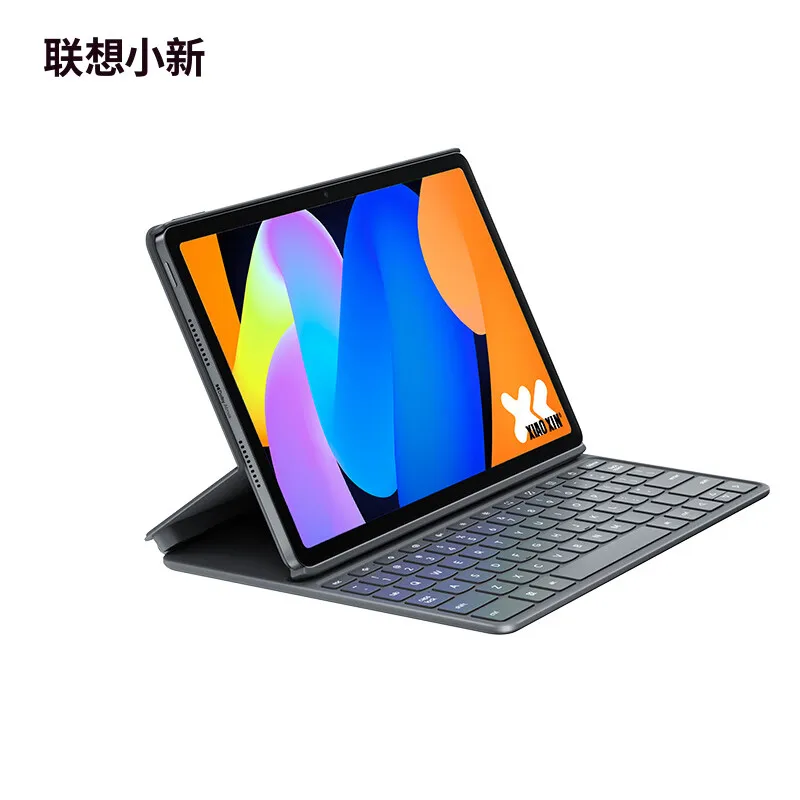 오리지널 레노버 스마트 폴리오 키보드 키트 11'' 2025 2 in 1 콤보 스탠드 쉘 (레노버 아이디어탭 샤오신 패드 11 PU 펜 슬롯 포함)