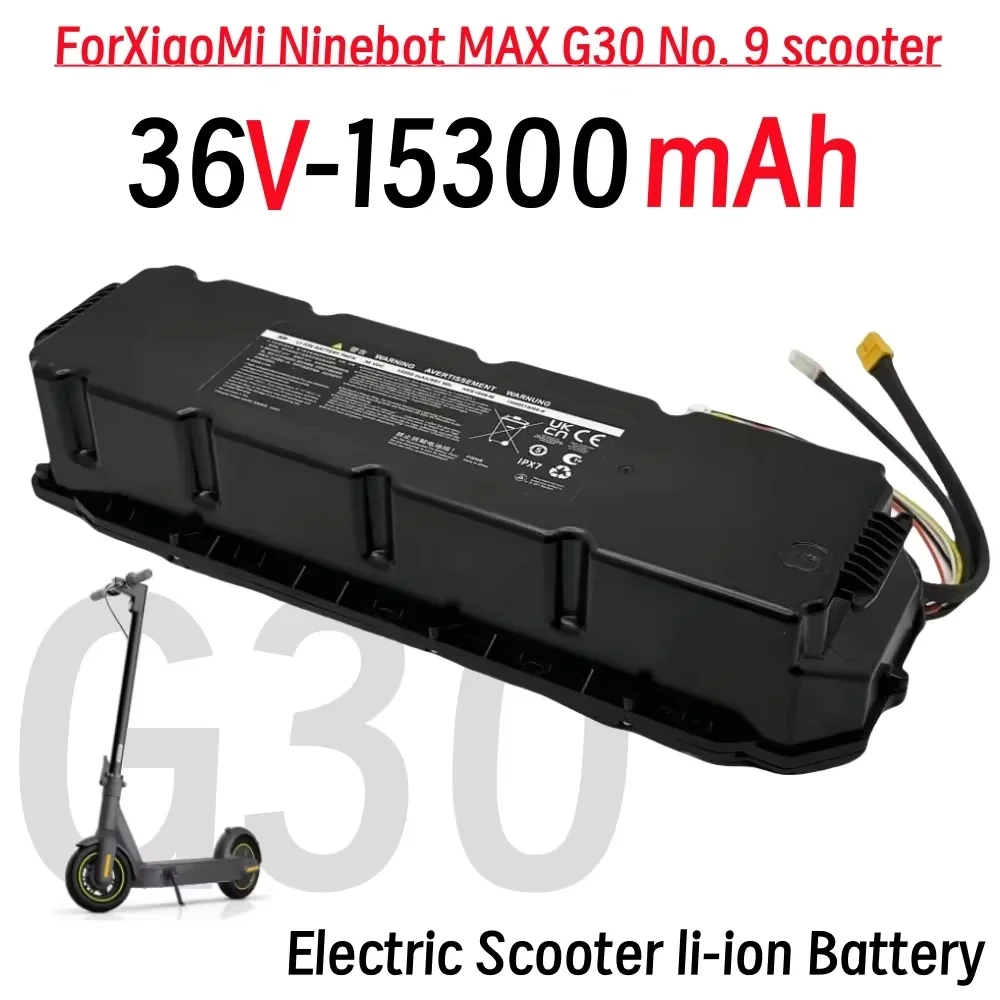 

High quality original for special 36V 15300mAh 10S6P Li-ion battery pack For Xiaomi Ninebot G30 MAX No. 9 Electric Scooter batte