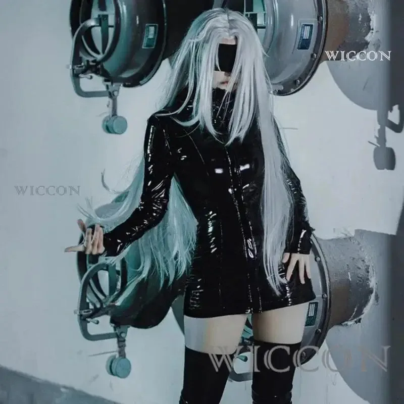 

2025 New Fancy Adult Girl Gojo Satoru Cosplay Costume Halloween Birthday Party Clothes for Women ★ ★ ★ ★