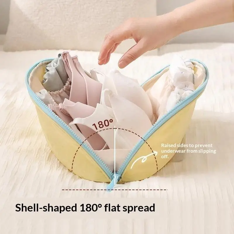 1Pcs Three-in-One Compression Function Clothing Storage Bag Lightweight Portable Multi-purpose Underwear Storage Bag