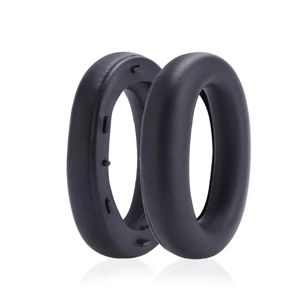 แผ่นรองหูฟังสําหรับ Sony WH1000XM2, MDR-1000X หูฟังเปลี่ยนโฟม Earmuffs เบาะชุดหูฟังครอบคลุมฟองน้ําหนังโฟม
