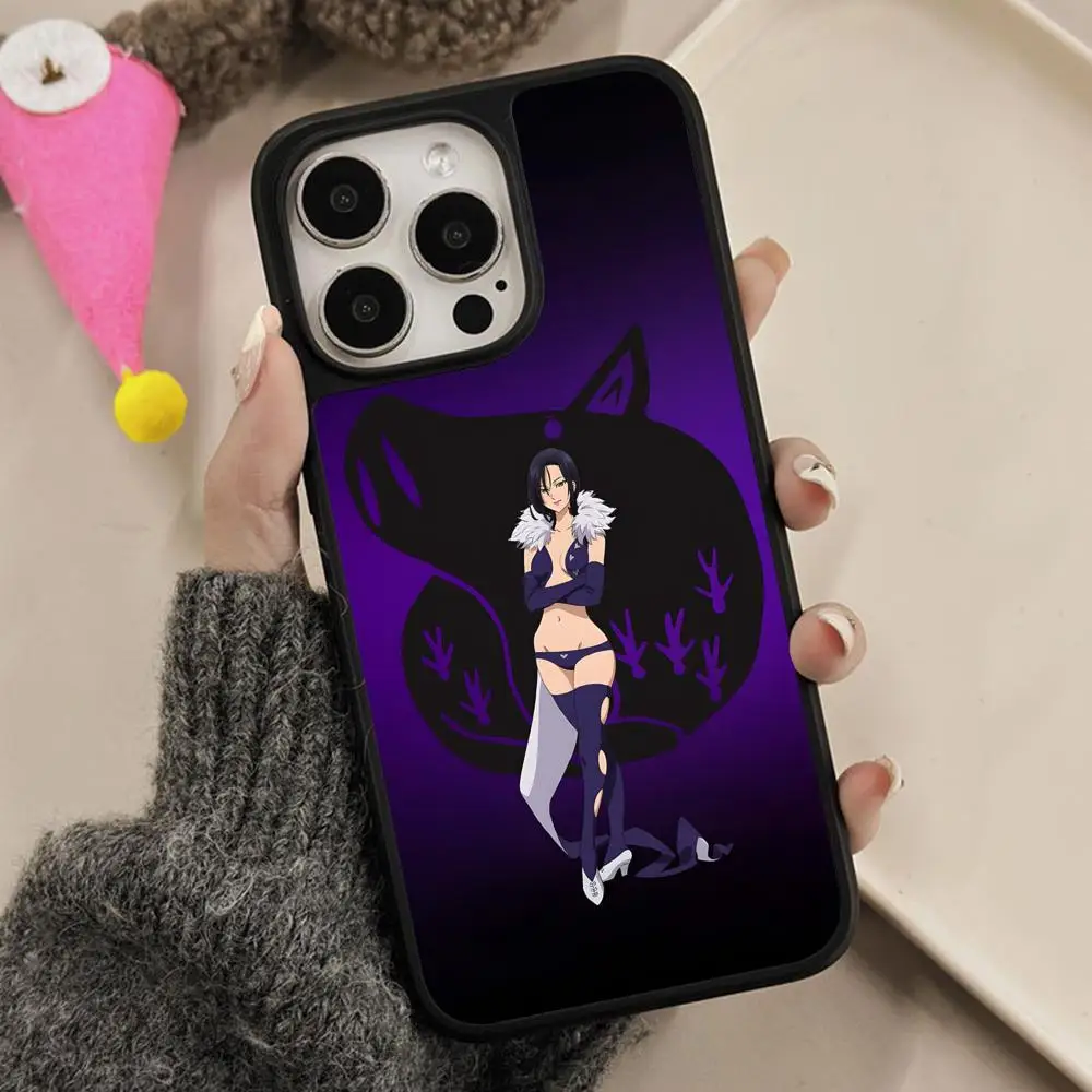 Seven Deadly Sins Merlin Phone Case for iPhone 17 16 15 14 13 12 11 Air Pro Max Plus Matte Surface Cover - view 4