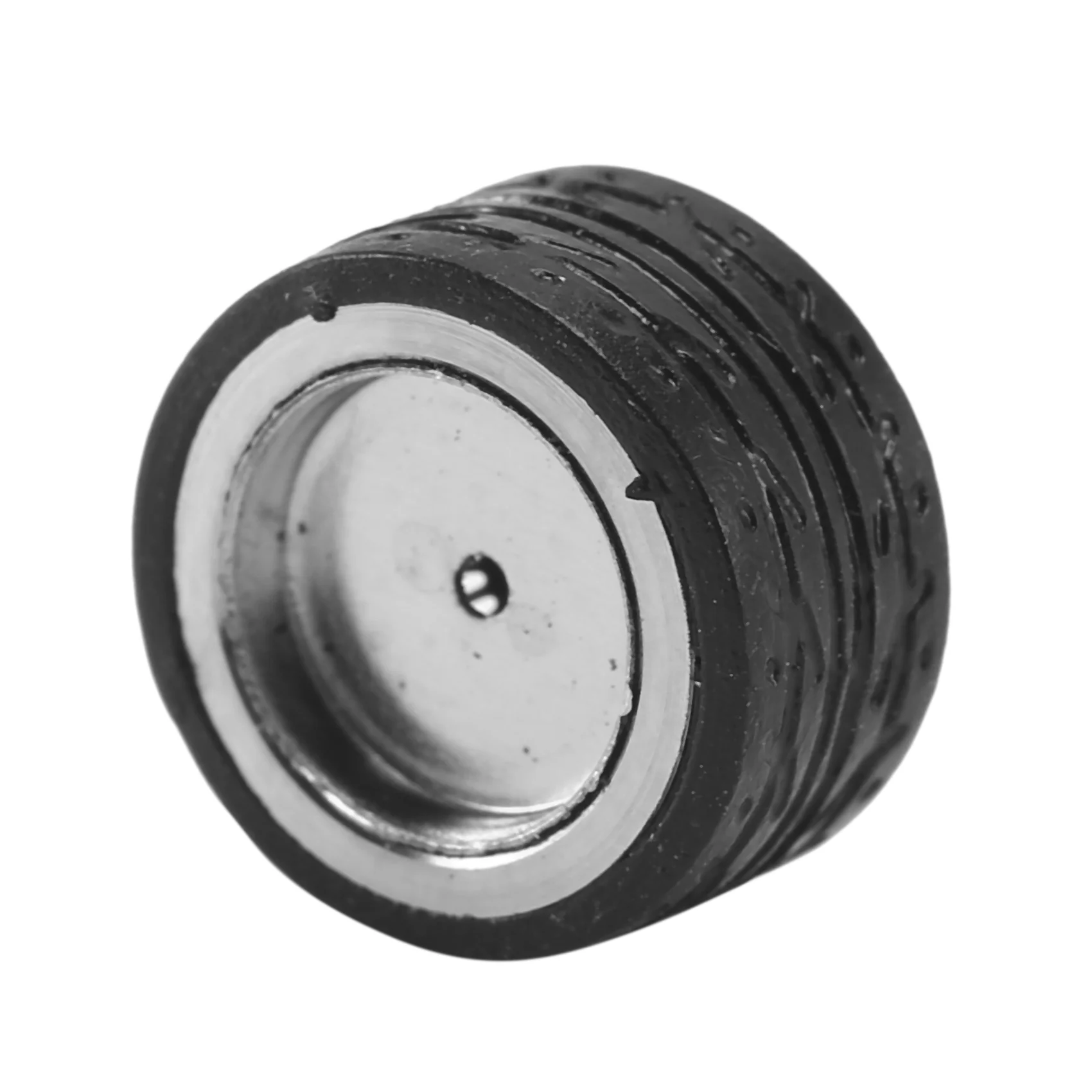 Eco-Friendly-4Pcs 1/64 échelle alliage roues pneu alliage modèle voiture général modifié pneu pour 1:64 véhicules modèle général pneu