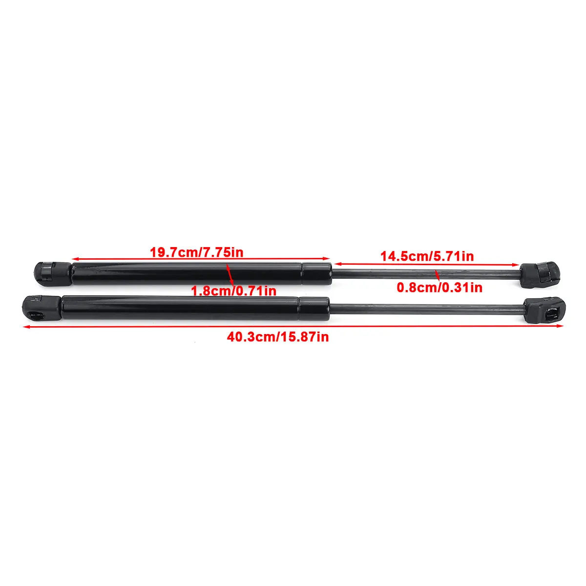 Pair Car Rear Window Glass Gas Spring Shock Lift Strut Struts Support Bar Rod For Hyundai Tucson 2005 2006 2007 2008 2009 - 2012